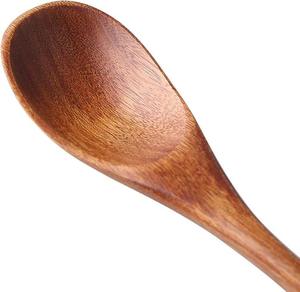 Cuillère à thé en bois naturel, écologique, faite à la main, cuillère doseuse pour café et sucre, finition lisse, ustensile de cuisine, idéal pour les fêtes, design moderne - Product Image 3