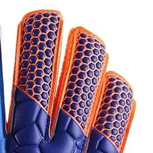 Guantes de Portero de Fútbol Personalizados de Cuero Ajustables Unisex de Alta Calidad, Guantes Profesionales de Protección para Atrapar Balones - Product Image 5