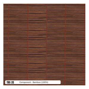 ม่านม้วนไม้ไผ่ขนาด 2.2 มม. แบบกำหนดขนาดเองได้ ขายดี คุณภาพสูง เป็นมิตรกับสิ่งแวดล้อม ป้องกันแสง 100% แบบฝรั่งเศส - Product Image 1