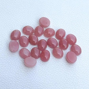4mm 6mm Quartz de goyave rose naturel de haute qualité Cabochon ovale lisse en gros pierres précieuses en vrac directement du fournisseur du fabricant - Product Image 1