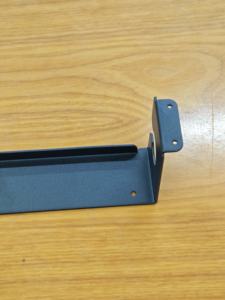 Soporte de Montaje de Acero con Recubrimiento en Polvo Personalizado, Corte Láser Negro, Doblado y Soldado, Pieza de Hardware Industrial OEM - Product Image 5