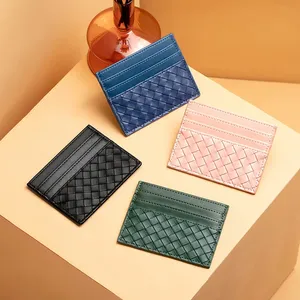 Straw Fashion Card Holder Woman Designer Men <b>Wallet</b> Coin Pocket Men's Leather Cardholder Genuine Leather <b>Small</b> <b>Wallets</b> - Product Image 6