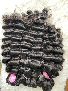 Cheveux vierges bruts non transformés cambodgiens Remy Hair 100% bon marché avec la meilleure qualité du Cambodge - Product Image 6