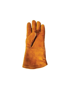 Gants de soudage en cuir avec design à pouce volant, respirants/confortables, résistants à la chaleur, équipement de sécurité, protection contre les éclaboussures de métal fondu pour - Product Image 5