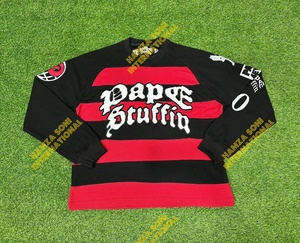 เสื้อสเวตเชิ้ตผู้ชาย Pape Bruffin คอกลม ผ้าฟลีซบุซับใน เป็นมิตรต่อสิ่งแวดล้อม ทรงปกติ สไตล์สตรีทแวร์ แขนยาว สำหรับฤดูใบไม้ร่วง - Product Image 3
