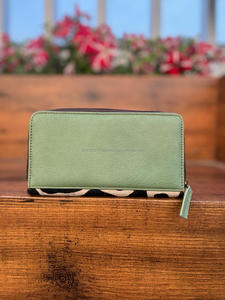 Nueva llegada de cuero de piel reciclado con estampado de animales para mujer, bolso elegante rechoncho de Color arcoíris multiusos, tarjetero para cajero automático, carteras - Product Image 4