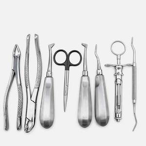 Juego de 12 instrumentos quirúrgicos dentales, kit avanzado de cirugía oral con estuche de almacenamiento - Product Image 5