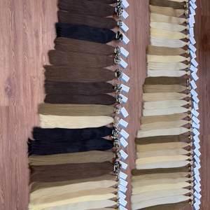 Vierge Remy Cheveux Raides Bande Extensions Vietnamien Doux Soyeux Machine Double Trame Durable Longue Durée Naturel Tout - Product Image 1