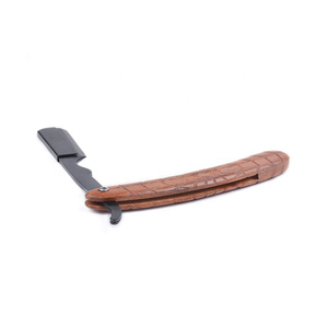 Rasoir de sécurité professionnel à lame unique, lame en acier inoxydable, manche en plastique, réutilisable, outil de toilettage personnel, fournitures de salon, pour barbier - Product Image 2