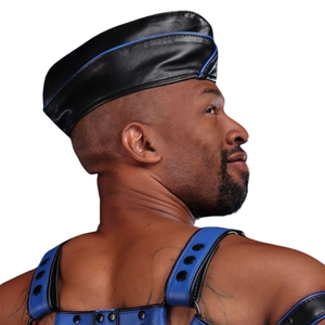 Gorra de Cuero con Ribete para Hombre, Siete Opciones de Color, Estilo Cuero - Product Image 6