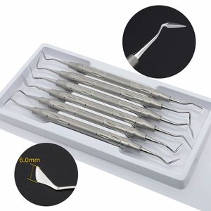 Instrumentos de Cirugía Dental, 6 Piezas de Alta Calidad en Acero Inoxidable, Herramienta Manual para Limpiar Implantes y Huesos, Narham Enterprises - Product Image 6