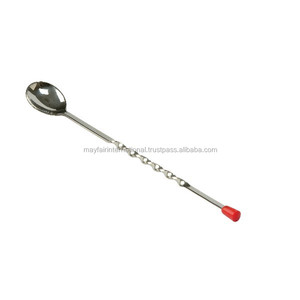 Cuillère de bar en acier inoxydable de bonne qualité avec trident - Product Image 4