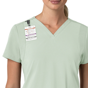 Ensembles d'uniformes médicaux VIAOLI 2026 avec col zippé et pantalon large, en polyester/rayonne/spandex, pour usage hospitalier, multicolores - Product Image 6