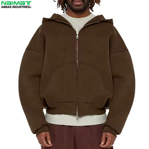 Sudadera con capucha y cremallera para hombre, con forro de malla transpirable, ligera, para entrenamiento en el gimnasio, ropa deportiva activa. - Product Image 4