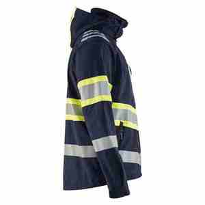 Chaquetas de Trabajo de Alta Visibilidad para Hombre, Chaquetas de Seguridad Personalizadas de Poliéster Reflectante de Alta Calidad para la Industria de la Construcción - Product Image 3