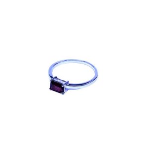 Wedding Wear 925 Sterling <b>Silver</b> Garnetb Gemstone <b>Silver</b> Plated Jewelry Women Wear Classic Couple <b>Ring</b> - Product Image 2