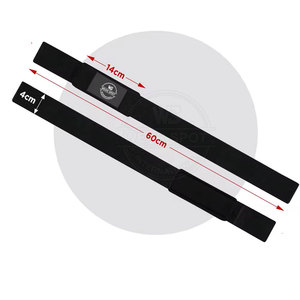 Gym <b>Strength</b> <b>Training</b> Weightlifting Straps Neoprene Padded Powerlifting Strap Wrist Support Workout Accessories - Product Image 4