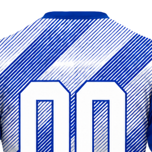 Men Blue White Sublimated Volleyball Uniform Long Sleeve Sports Set Polyester <b>Athletic</b> Team Training Game Match Clothing - Product Image 5