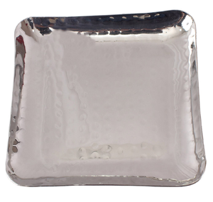 High Grade Stainless Steel <b>Decorative</b> Tray <b>for</b> Home Decor <b>Items</b> Fruits Storage or Event Presentation Need Steel Tray - Product Image 1