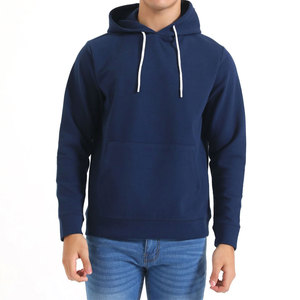 New Arrival Men's High Quality Pullover Hoodie Heavy Winter <b>Fabric</b> Drop Shoulder Puff Print Design Hoodies for Men - Product Image 1