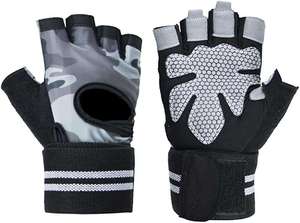 Gants de cyclisme unisexes sans doigts, antidérapants, absorbant les chocs, respirants - Product Image 5