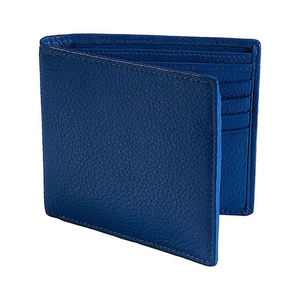 Personalized Genuine Leather Eco-Friendly Breathable Open Short Men's Compact <b>Smart</b> Design Storage <b>Wallet</b> for Work Travel - Product Image 4