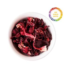 Flores de hibisco secas de Vietnam para consumo diario en té y para regalar, en elegantes bolsas resellables para uso individual del consumidor. - Product Image 6