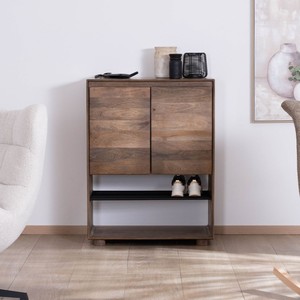 ตู้เก็บรองเท้าไม้มะม่วงแท้ วานดาน่า รอยัล ฟิลด์ พร้อมที่เก็บของ - Product Image 1