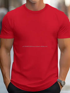 Camiseta de Manga Corta Personalizada OEM para Hombre, Camiseta Clásica Informal para Hombre - Product Image 4