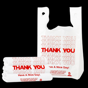Wholesale Plastic Shopping <b>Bags</b> HDPE Poly <b>Packaging</b> <b>Bags</b> Custom Printed Waterproof Durable Supplier - Product Image 1