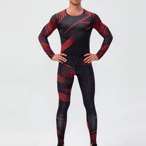 Conjunto de Rashguard de Diseño Avanzado para Hombre, Ropa Ligera y Transpirable para Entrenamiento y Actividades Deportivas - Product Image 3