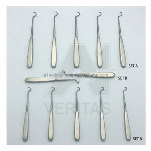 A-1 VERITAS Instrumentos Quirúrgicos ENT de Acero Inoxidable de Precisión, Juego de Instrumentos para Estómago, Intestino y Recto, Manejo Seguro, CE - Product Image 6