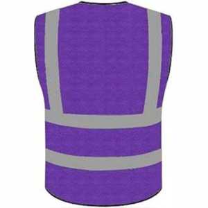 Unisex High Visibility Reflective Safety <b>Vest</b> Multi Pocket Breathable Construction Engineer Workwear <b>Utility</b> <b>Vest</b> - Product Image 6