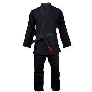 Kimono de Jiu-Jitsu Noir de Haute Qualité – Uniformes de Karaté en Gros – Vêtements d'Arts Martiaux Abordables et de Qualité Supérieure - Product Image 3
