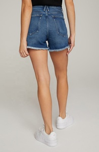 Shorts de mezclilla para mujer, al por mayor, sexys, vintage, transpirables, casuales, rectos, de la mejor calidad, diseño de moda, para verano. - Product Image 4