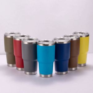 Gobelets isothermes en acier inoxydable de 30 oz avec logo personnalisé pour cadeaux promotionnels d'entreprise en gros - Product Image 3