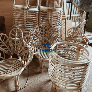 Nouveau modèle de chaise de salle à manger Boho chaise en rotin décorative chaise en rotin de style simple décore la maison plus belle - Product Image 5