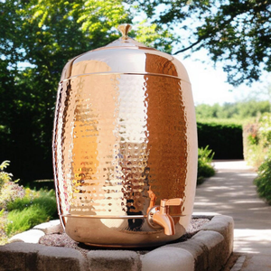 Hand Hammered Copper Water <b>Dispenser</b> Copper Pitcher Handmade Copper Drinkware Container Large <b>Beverage</b> Server - Product Image 6