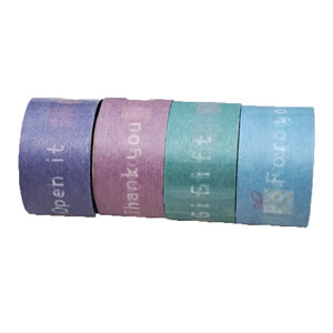 Ruban Washi de scellage de décoration d'emballage cadeau imprimé sur mesure - Product Image 1
