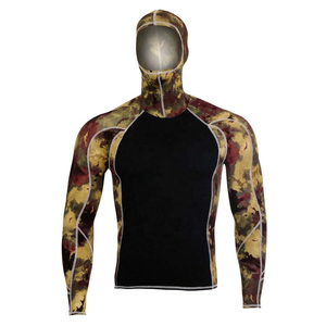 New Custom Design Hooded Rashguard Swimming Sports Suring Shirt Sublimated Printed Rashguard - Product Image 4