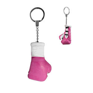 <b>Mini</b> 3D Metal Men's Fitness Boxing Glove Pendant Keychain Fighter Boxer Gift Sport Souvenirs Keyring Charm Key Chain - Product Image 1