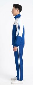 Ensemble de survêtement universitaire HaUI pour hommes, bleu et blanc, luxe, haute qualité - Product Image 4