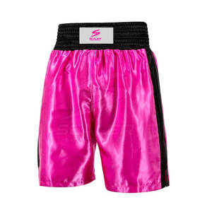 Pantalones Cortos de Boxeo Profesionales Personalizados de Primera Calidad, Ligeros, Transpirables, de Secado Rápido, 100% Poliéster, para Entrenamiento - Product Image 2