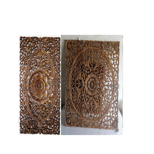 Décoration de style de porte de plaque d'entrée en bois de mariage en vrac fait à la main avec un beau cadre en bois - Product Image 1