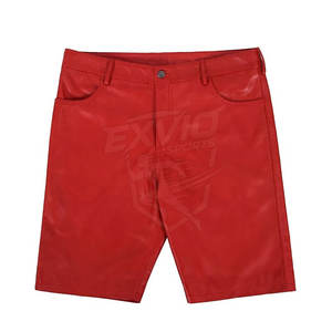 Top Quality Running Wear OEM Service <b>Men</b> <b>Leather</b> <b>Shorts</b> Wholesale Breathable Cheap Price <b>Leather</b> <b>Shorts</b> - Product Image 4