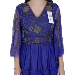 Elegante Vestido largo de fiesta de graduación para mujer High Street Style Casual elegante vestido largo de vacaciones para damas High Street Fashion - Product Image 1