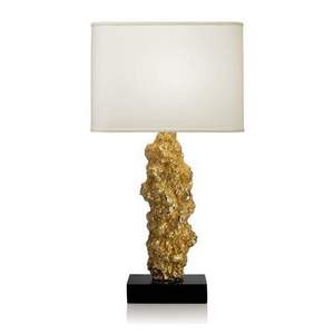 Lámpara de Mesa de Piedra para Sala de Estar, Lectura, Diseño Moderno y Elegante, Lujoso, Contemporáneo, Plateado, Hecho a Mano, Decoración del Hogar, Negro, Navidad - Product Image 3