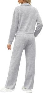 Conjunto Deportivo Personalizado para Mujer, Sudadera con Capucha y Pantalones Deportivos de Primera Calidad, Fabricante y Proveedor de Ropa al por Mayor - Product Image 3