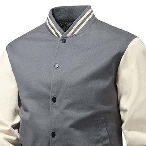 Oversized Streetwear OEM Clothing Manufacturer Custom Vintage School College <b>Baseball</b> Letterman Varsity <b>Jacket</b> <b>for</b> <b>Men</b> - Product Image 5