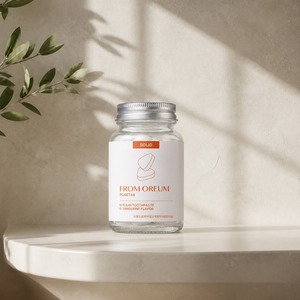 [FROM OREUM] Tabletas de Pasta Dental Sólida con Sabor a Mandarina de Jeju, 60 Tabletas, para Cuidado Diario - Product Image 4
